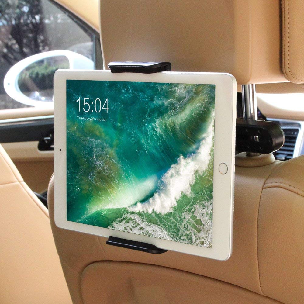 Supporto Tablet Auto Compatibile iPad Pro Mini Air Huawei Samsung Tab Supporto Tablet Auto Supporto Tablet Universale 270 Gradi di Rotazione Poggiatesta Auto Regolabili Dimensioni Diverse Phone 