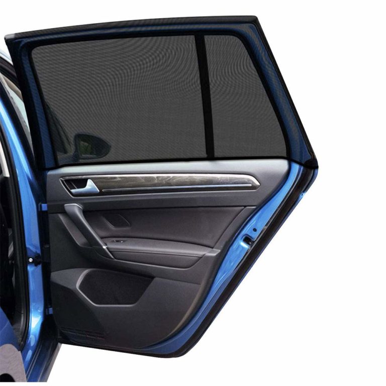 ZATOOTO Tendina Parasole Auto Magnetica – 4 Pezzi Neri Con Protezione UV, Privacy E Finestrini Regolabili, Facile Installazione Senza Attrezzi